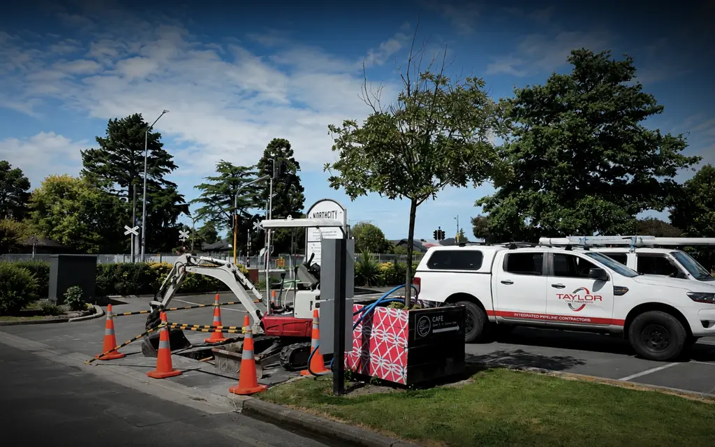 Plumber carrying out work in a Hamilton retirement village unit