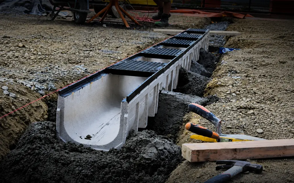 New stormwater drainage system and sump installed on a Hamilton property